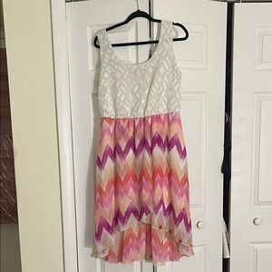 Lily Rose Elegant Cream Lace Dress